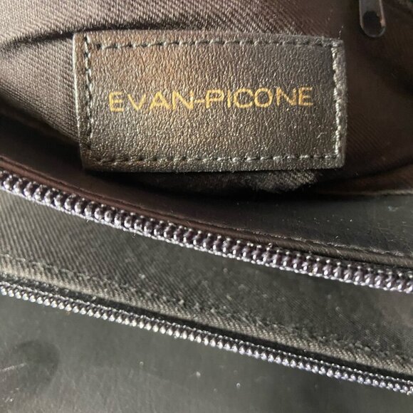 Vintage Evan-Picone Quilted Black Chain Strap Tote - NWOT - Picture 3 of 16